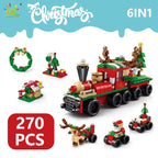 Bloc de construction 6 en 1 - Spéciale Noël
