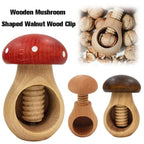 MUSH' - Casse Noix en Bois en Forme de Champignon