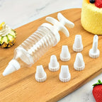 Seringue à Pâtisserie avec 8 Embouts - Décoration Gâteaux & Desserts