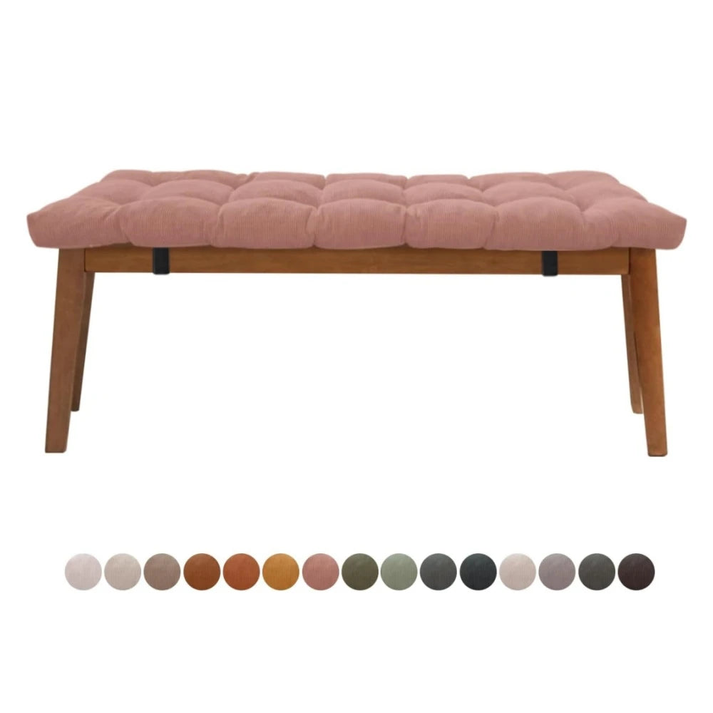 Coussin de Chaise, Banc & Banquette en Velours Côtelé - 31 Tailles