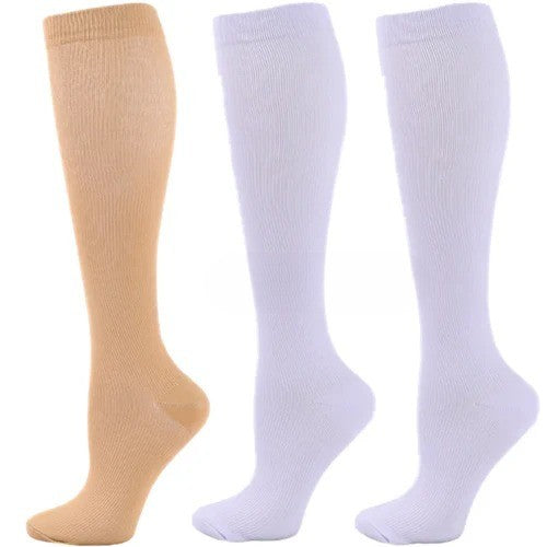 Pack of 3 Medical Compression Knee-High Socks