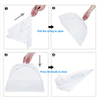 Cloche Alimentaire Pliable en Maille – Protection Anti-Insectes pour Fruits, Légumes et Plats
