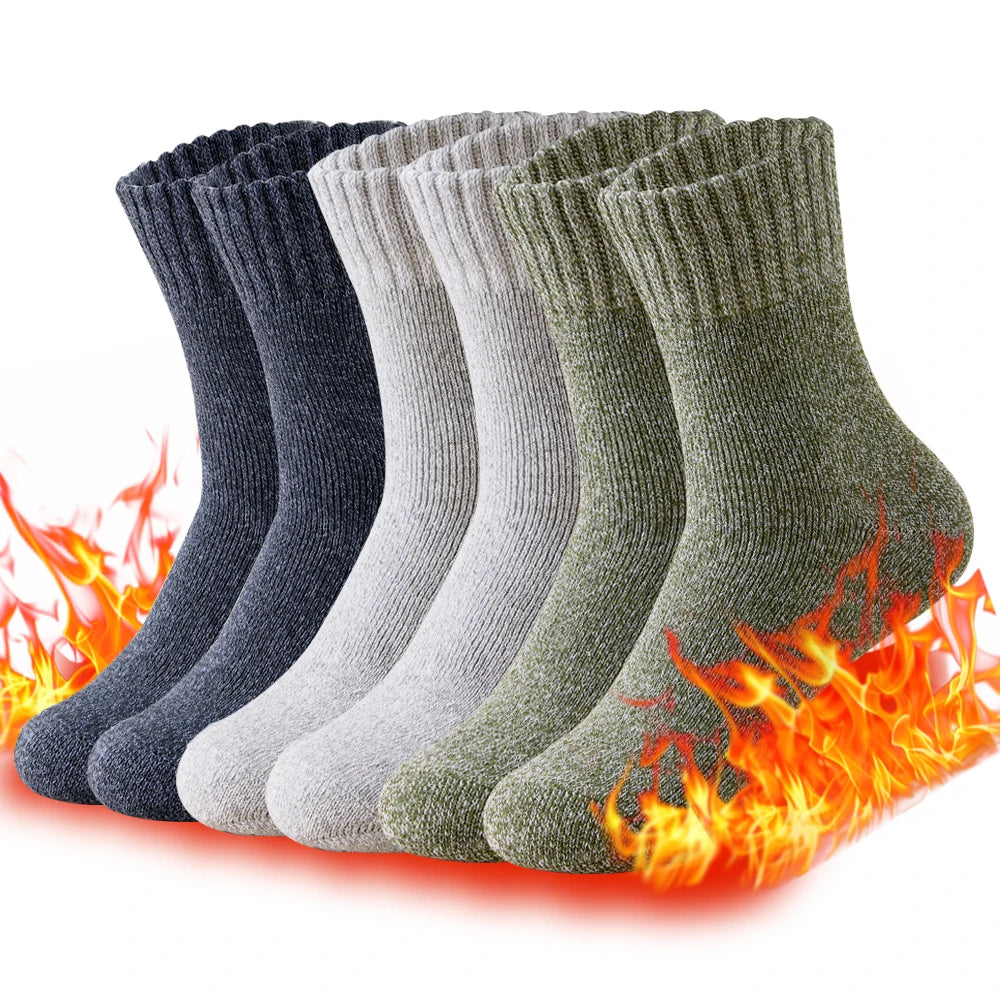 Lot de 3 Chaussettes Thermiques Grand Froid