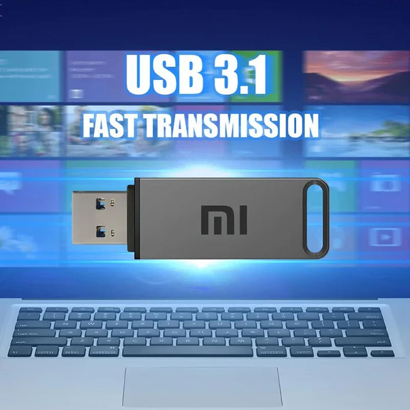 2TB High-Speed USB 3.1 Metal Flash Drive