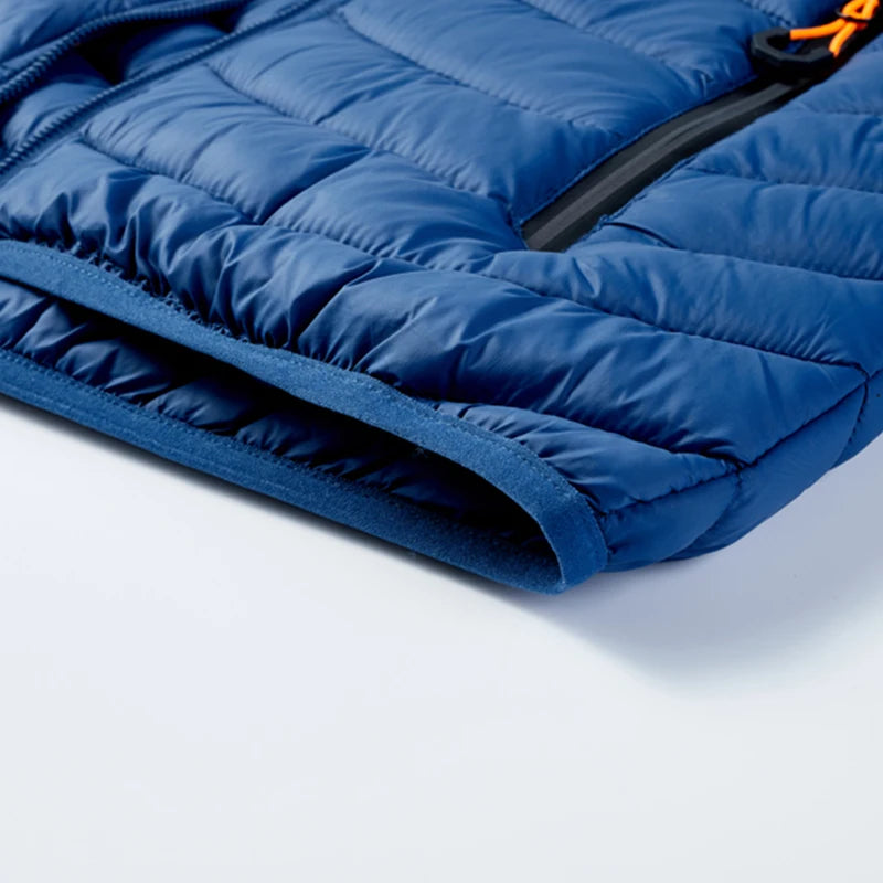 Doudoune matelassée coupe-vent poche plaquée poitrine - Homme