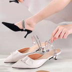 Lanières autoadhésives pour chaussures à talon
