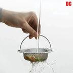 Filtre Panier Anti-obstruction pour Évier de Cuisine en Acier Inox
