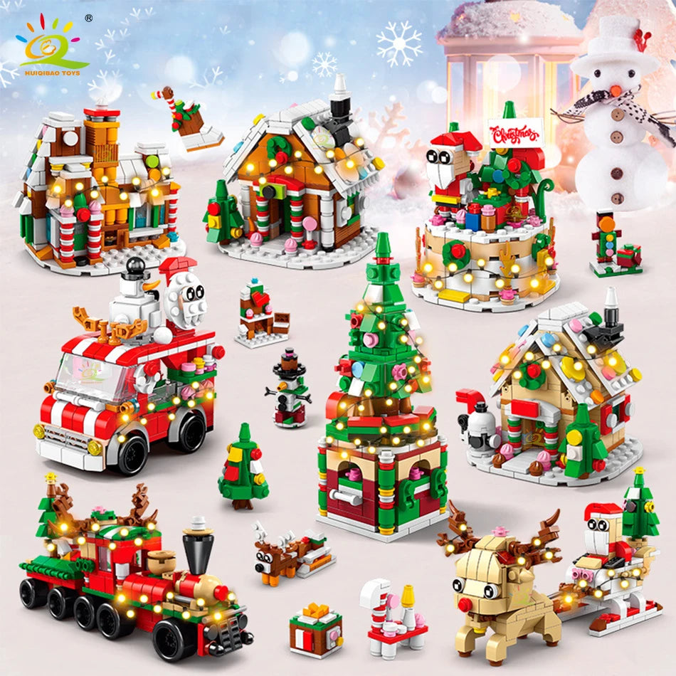 Bloc de construction 6 en 1 - Spéciale Noël