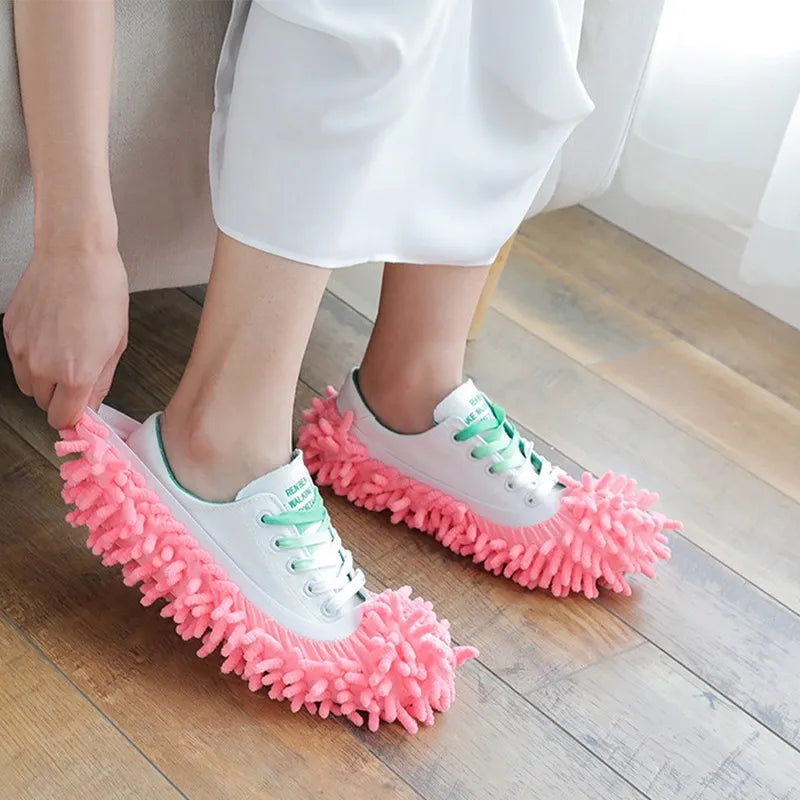 Lot de 5 paires de chaussons serpillères