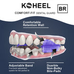 Gouttière Réglable & Réutilisable Anti-Grincement de Dents Nocturne