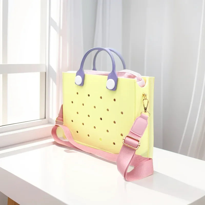 Tote Bag Perforé Résistant pour Plage & Ville