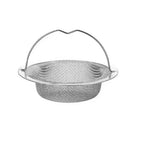Filtre Panier Anti-obstruction pour Évier de Cuisine en Acier Inox