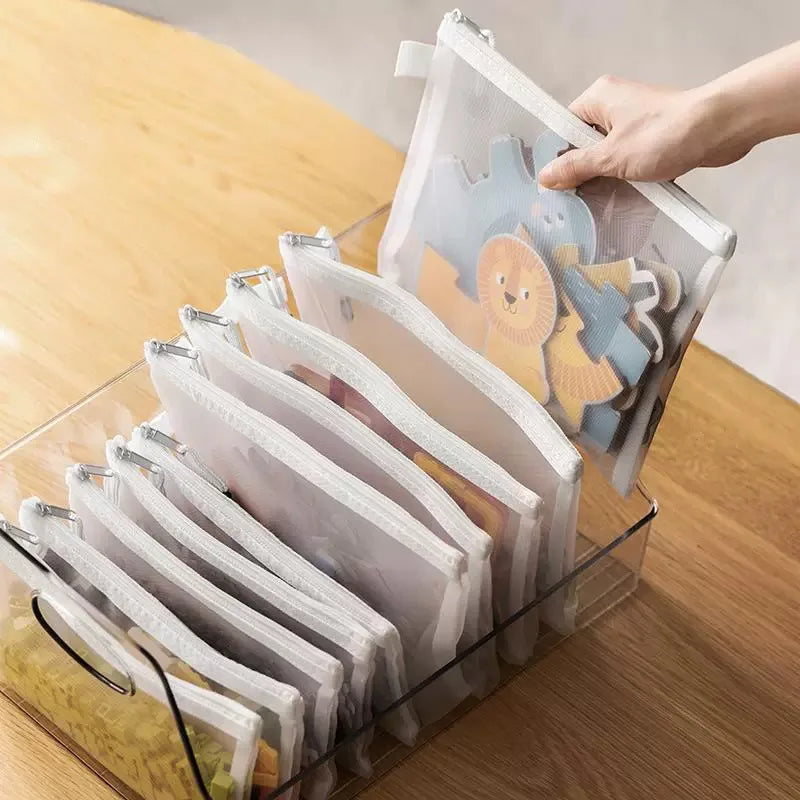 Lot de 5 pochettes de rangement multifonctions étanche