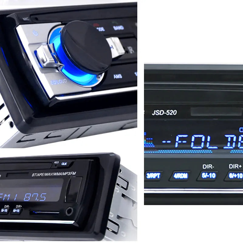 Autoradio USB/Bluetooth avec télécommande sans-fil
