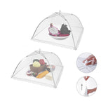 Cloche Alimentaire Pliable en Maille – Protection Anti-Insectes pour Fruits, Légumes et Plats