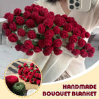 Plaid Crochet Bouquet de Fleurs