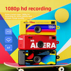 Mini Caméra Porte-Clés Rétro 1080P Écran 0,96″ Flash Intégré – Carte Mémoire Compatible