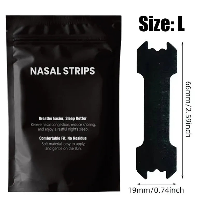 Patchs Nasaux Respiration Facile – Sommeil Réparateur - 30 pièces
