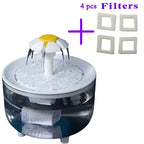 Fontaine à Eau Automatique pour Chat & Chien 1,2 L – Circulation Continue, Filtration USB – 4 Filtres Supplémentaires OFFERTS