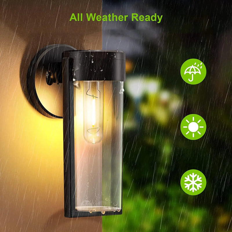 Lanterne Murale Solaire IP65 Automatique - Jardin & Terrasse
