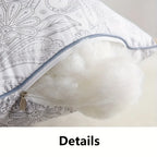 Lot de 2 Oreillers d'Hôtel de Luxe à Motifs