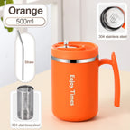 Tasse Isotherme Portable à Thé avec Filtre en Acier + Paille OFFERTE