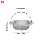 Filtre Panier Anti-obstruction pour Évier de Cuisine en Acier Inox