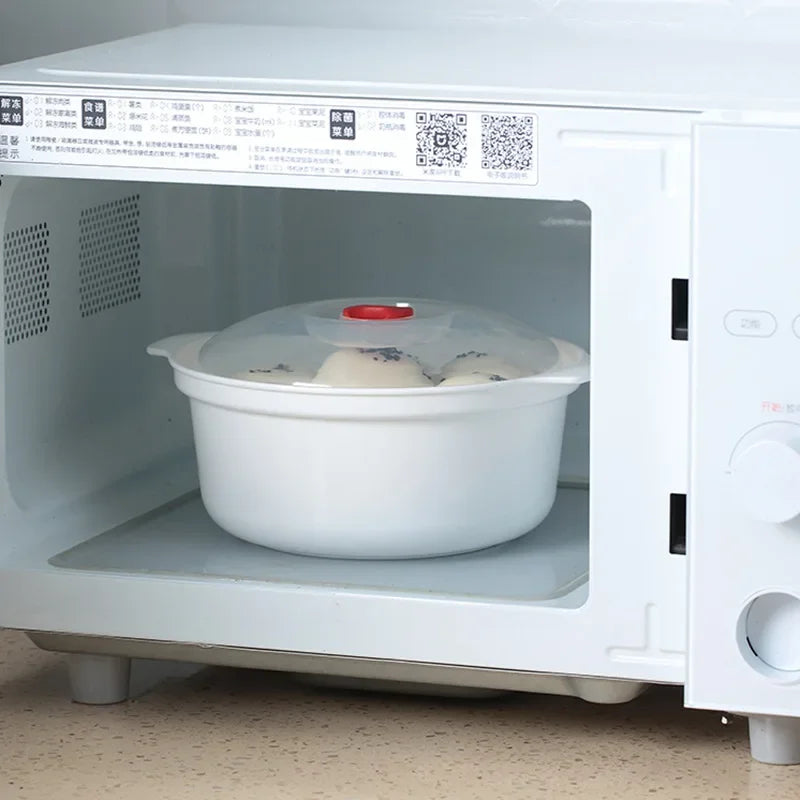 Ensemble de Boîtes de Cuisson Rapide au Micro-ondes – 3 Pièces