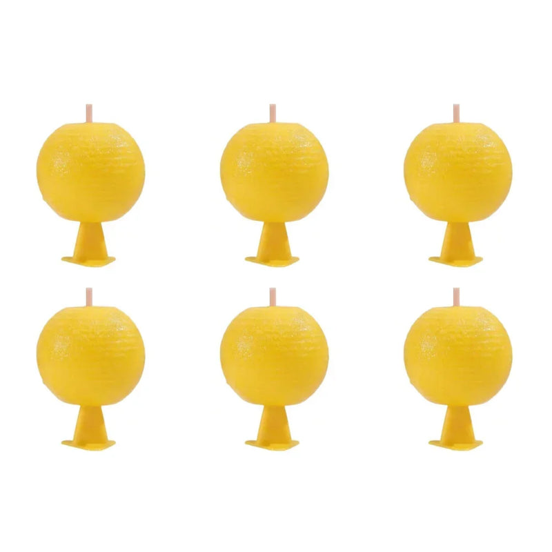 Lot de 6 Sphères Collantes Piège à Mouches