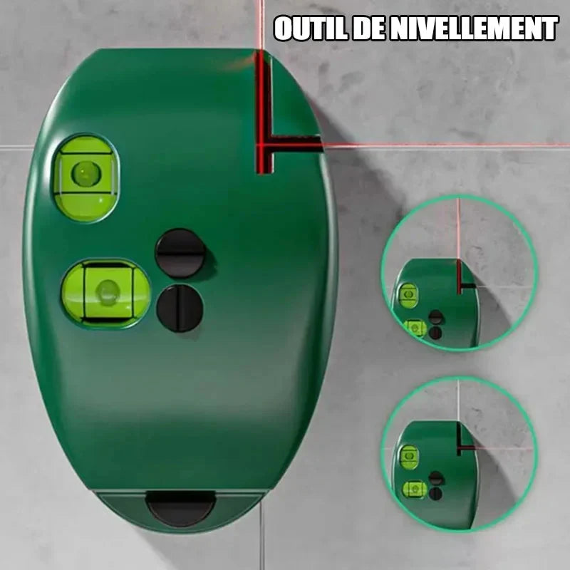 Mini Laser 20M Infrarouge avec Niveau