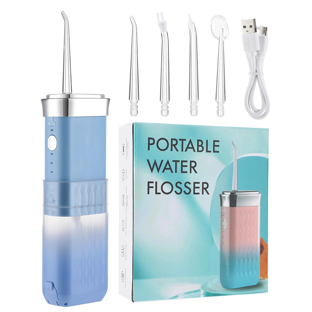 Irrigateur Buccal Portable Sans Fil & Rechargeable – 3 Modes, 1500 Pulsations/min + Réservoir 180ML
