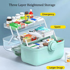 Boîte de premier soin médicaux - Grande capacité