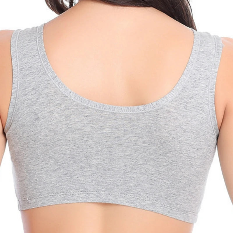 Brassière ajourée en 100% Coton respirant - Grandes Tailles