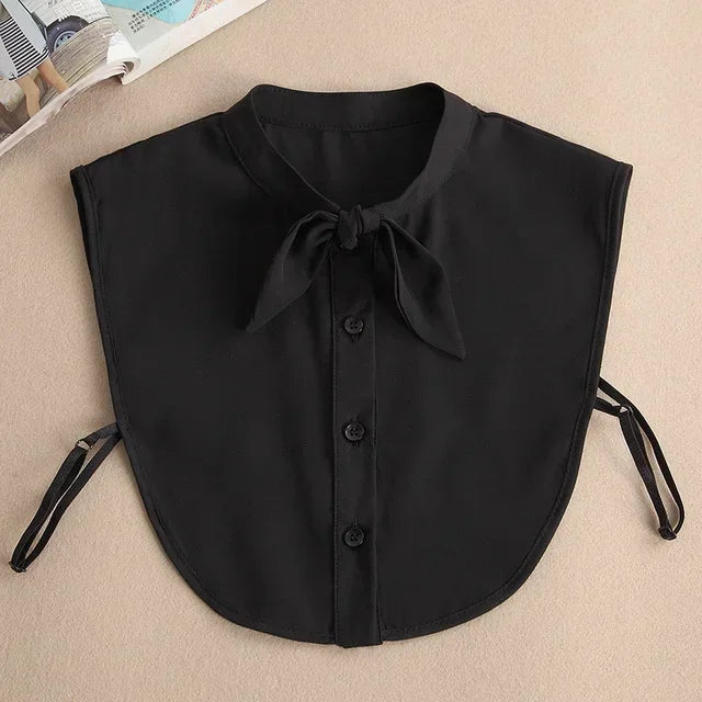 Faux Col de Chemise Amovible