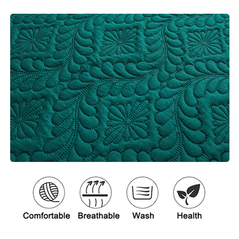 Protège-matelas Imperméable Matelassé 3D à Motif Royal