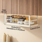 Étagère de Rangement en Acier Inoxydable - Zéro Installation