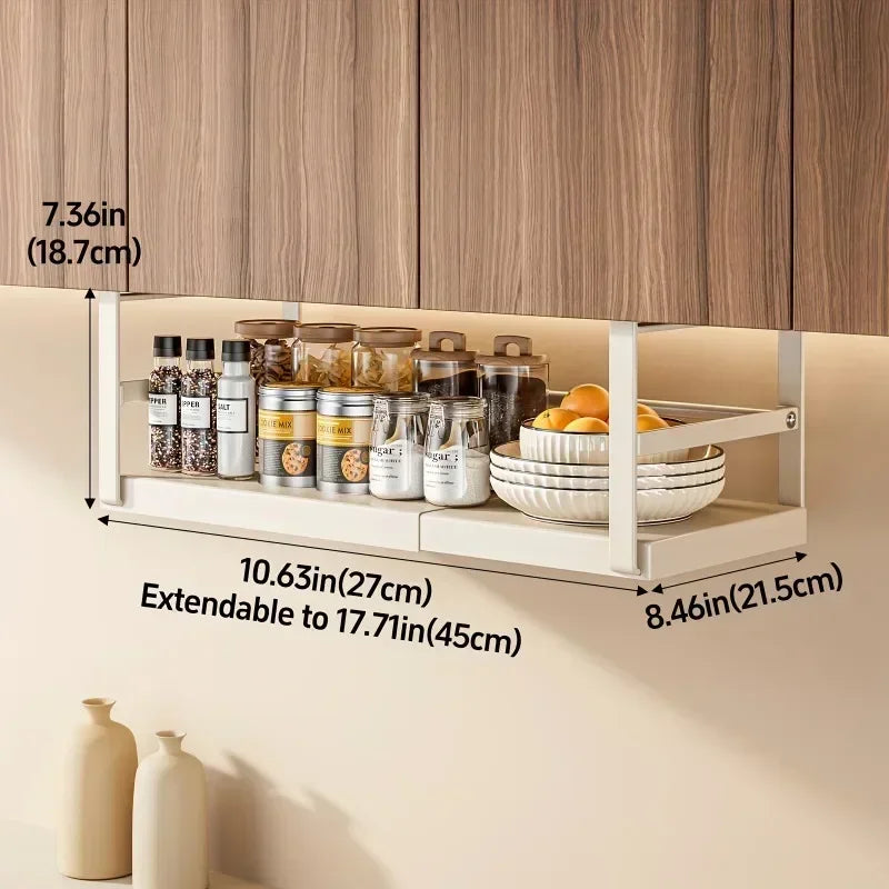 Étagère de Rangement en Acier Inoxydable - Zéro Installation