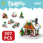 Bloc de construction 6 en 1 - Spéciale Noël