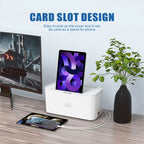 Boîte Cache-Câbles Sécurisée avec Multiprise USB intégrée