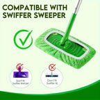 5x Mops en Microfibre Lavables & Réutilisables