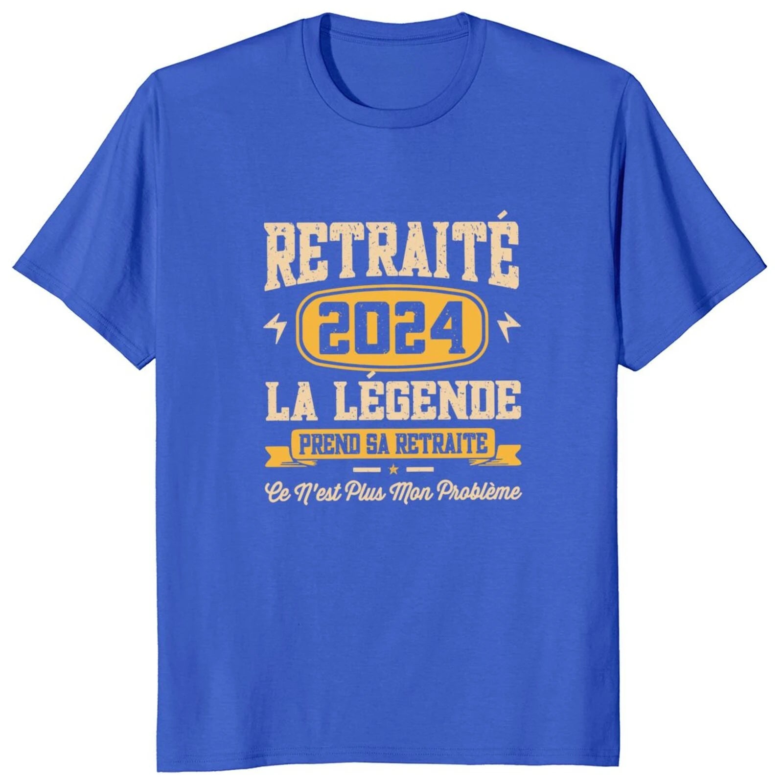 T-shirt Personnalisé Retraité 2024 La LEGENDE