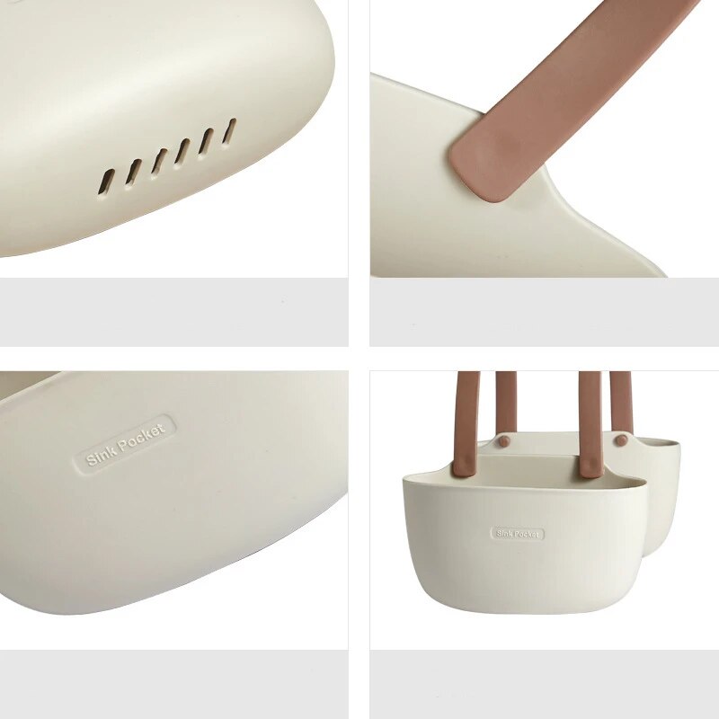 Support de rangement en silicone facile à installer - Système de vidange