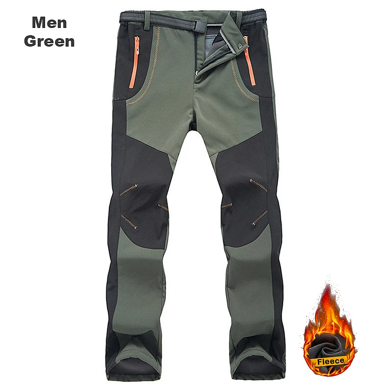 Pantalon de Travail Doublé Imperméable & Coupe-Vent