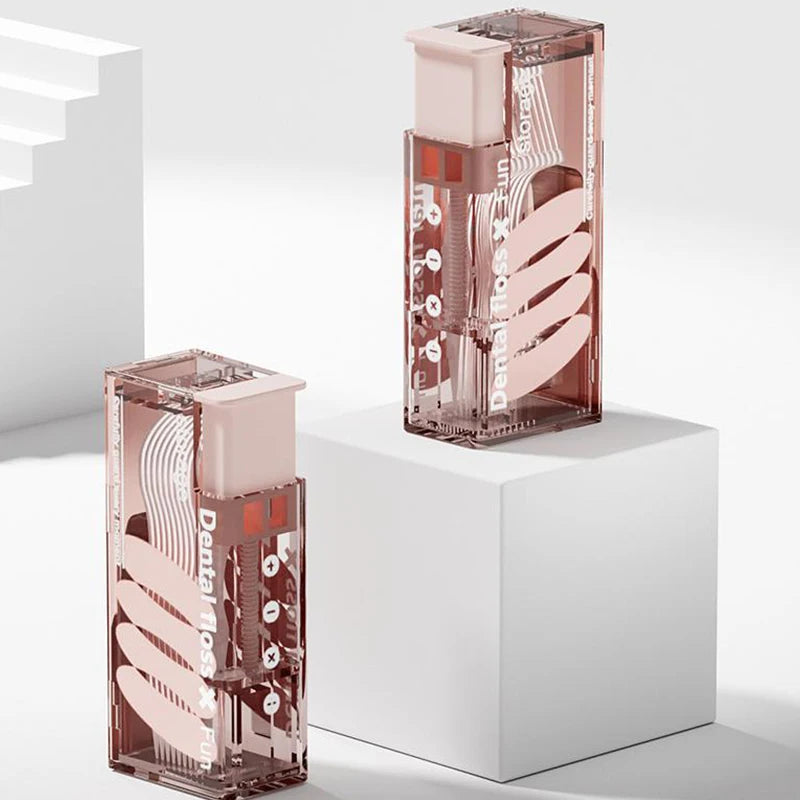 Distributeur de fil dentaire portable - 10 Portes-Fil dentaire OFFERTS