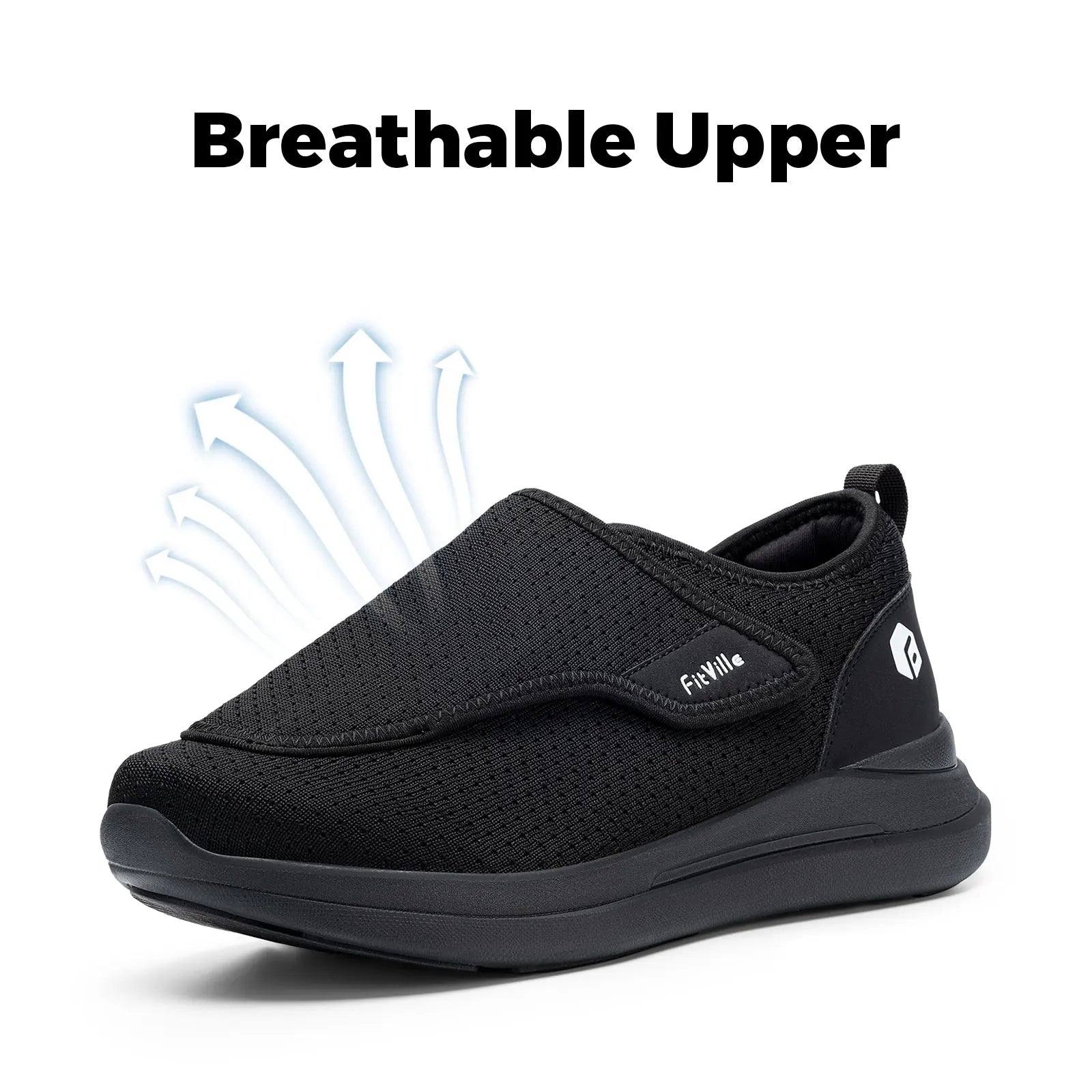 Chaussures pour diabétiques extra-larges pour pieds gonflés