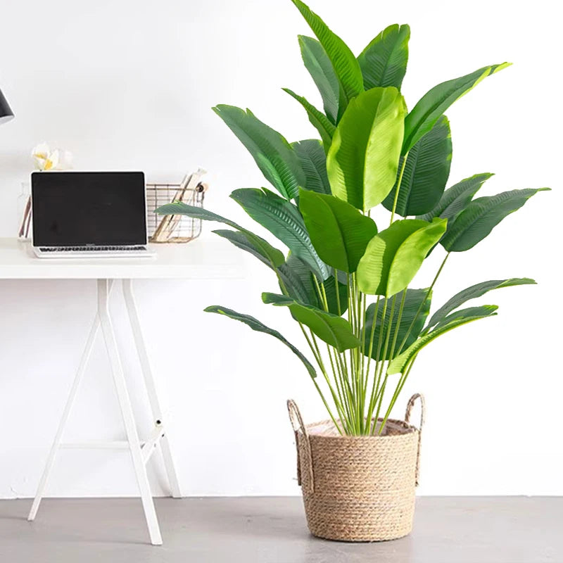 Plante Artificielle Tropicale Feuillage Ultra Réaliste