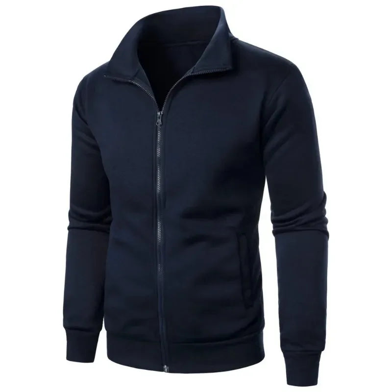 Gilet à Col Cheminé à Zip - Homme