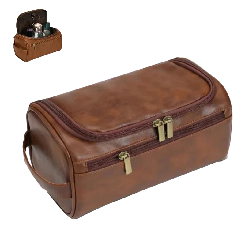 Trousse de Toilette Suspendue – Style Vintage & Pratique
