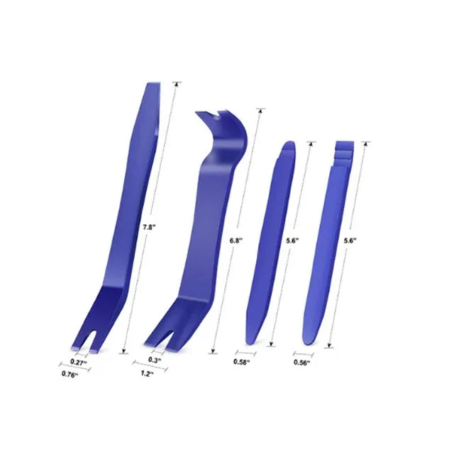 Kit d'outils de démontage de voiture Nettoyage & Réparation - 5PCS