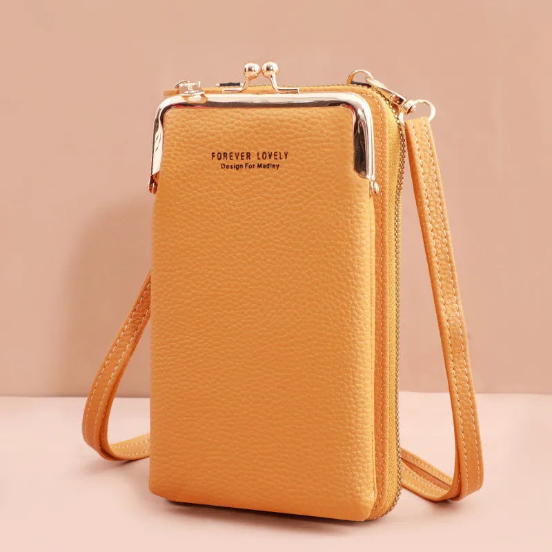 PU Leather Mini Handbag Wallet